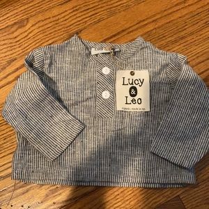 Lucy & Leo organic baby long sleeved shirt